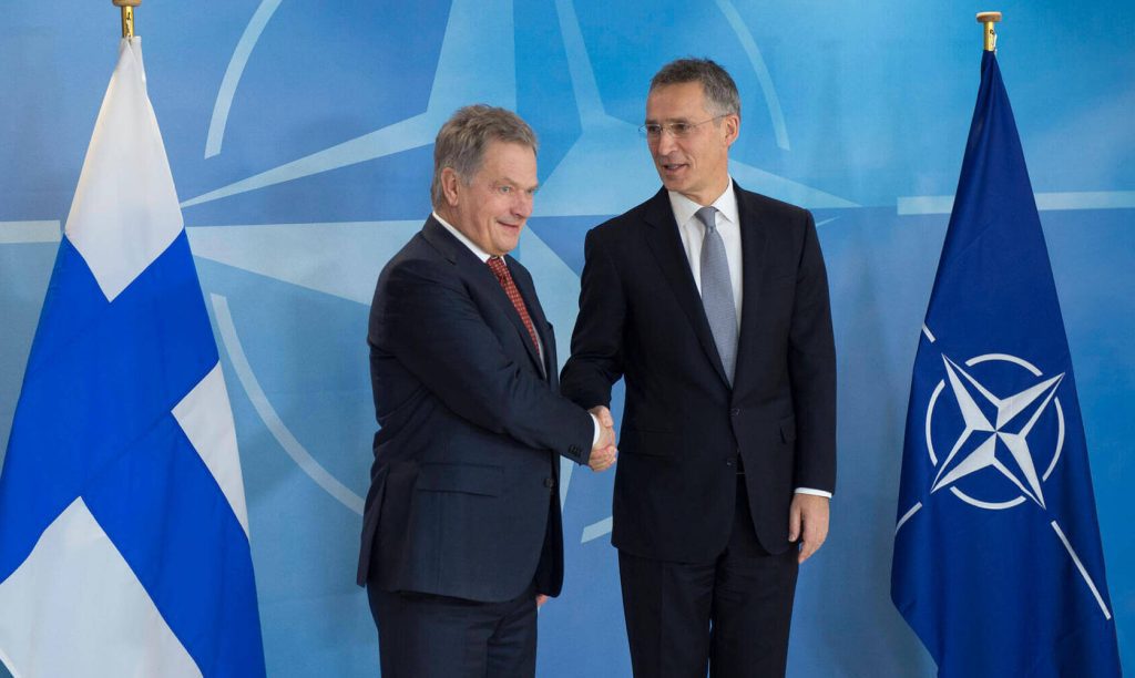 President Sauli Niinistö and NATO Secretary General Jens Stoltenberg