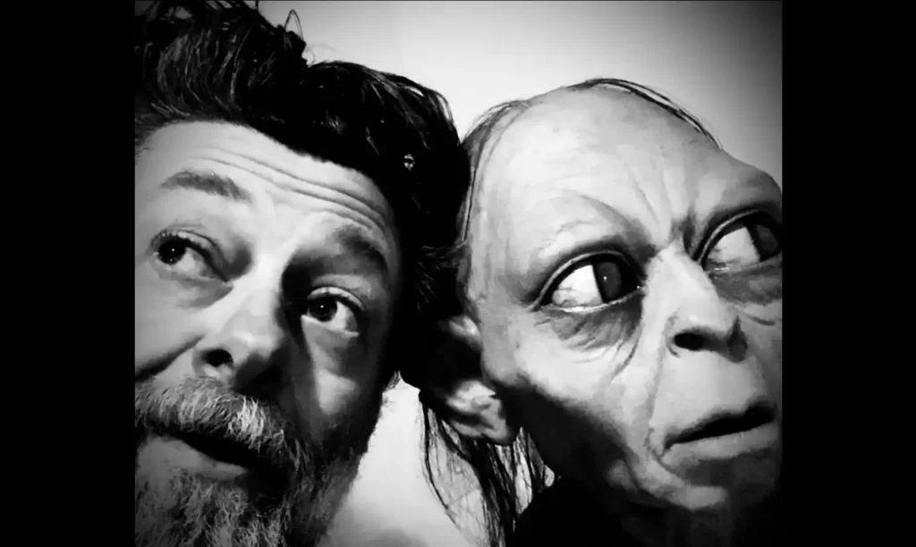Andy Serkis and Gollum