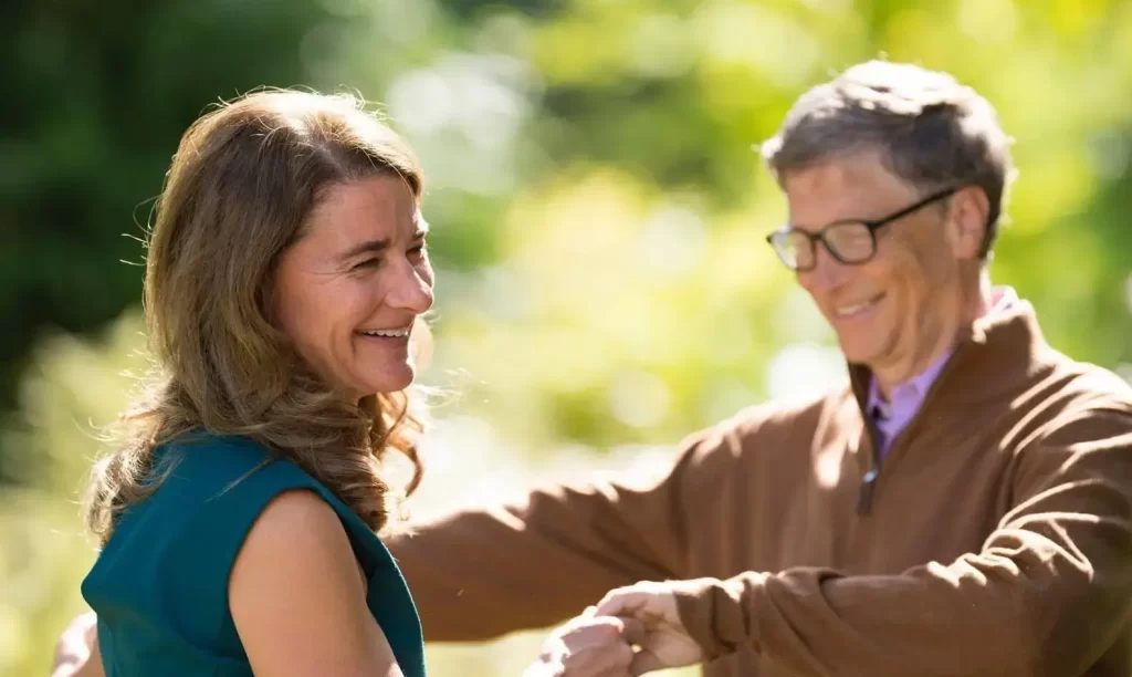 Melinda French Gates and Bill Gates
